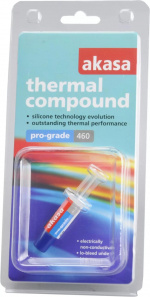 Akasa kylpasta, 460, 3,3W/mK, -45~200 grader (AK-460)
