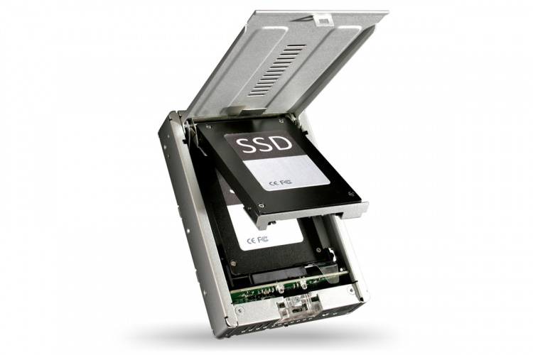 ICY DOCK, intern hårddiskkassett med plats för 1x2,5 SATA-/SSD (MB982SP-1S)