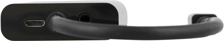 DELTACO mini DisplayPort till VGA-adapter med ljud, 0,25m, svart (DP-VGA13)