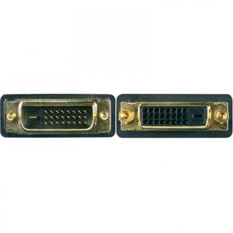 DELTACO DVI monitorkabel Dual Link, DVI-D ha - DVI-D ho 2m (DVI-602A) DELTACO DVI monitorkabel Dual Link, DVI-D ha - DVI-D ho 2m (DVI-602A)