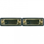 DELTACO DVI monitorkabel Dual Link, DVI-D ha - ha 10m (DVI-600D)