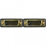 DELTACO DVI monitorkabel Dual Link, DVI-D ha - ha 3m (DVI-600B)
