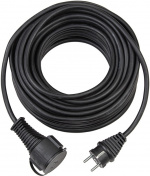 Brennenstuhl jordad förlängningskabel, CEE 7/7 - CEE 7/4, 5m, sv (1161420)