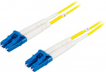 Deltaco OS2 Fiber cable, LC - LC, duplex, singlemode, 30m