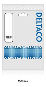 DELTACO HDMI-adapter, HDMI 19-pin hona till DVI-D hona, guldpläterad (HDMI-10A)