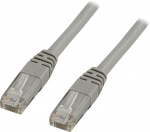 Deltaco U/UTP Cat5e patch cable 25m, 100MHz, grey