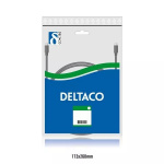 DELTACO U/UTP Cat5e patchkabel 5m, vit (V5-TP)