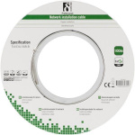 DELTACO U/UTP installationskabel Cat5e 100m grå (TP-40)