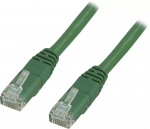 DELTACO U/UTP Cat6 patchkabel 20m, grön (TP-620G)