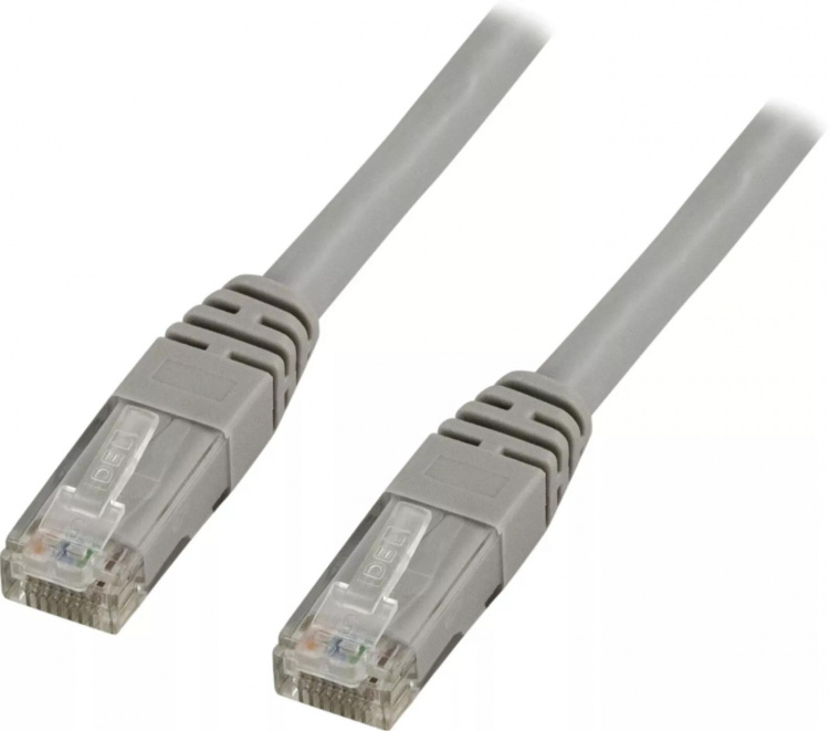 DELTACO U/UTP Cat6 patchkabel 35m, grå (TP-635)
