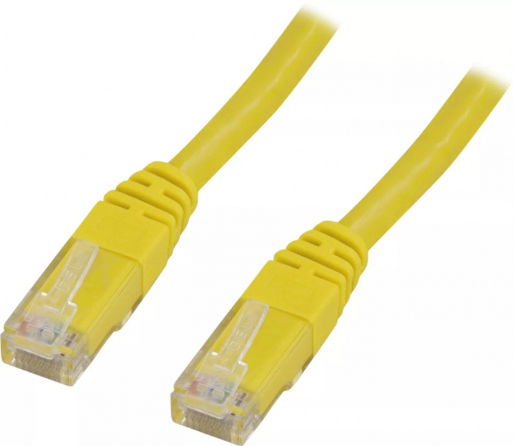 DELTACO U/UTP Cat6 patchkabel 3m, gul (TP-63GL)