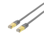 DELTACO F/UTP Cat7 patchkabel 25m LSZH (halogenfri), grå (STP-725) DELTACO F/UTP Cat7 patchkabel 25m LSZH (halogenfri), grå (STP-725)