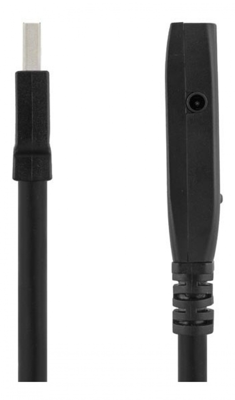 DELTACO PRIME aktiv USB 3.0-förlängningskabel, Typ A ha - ho, 7m, blå