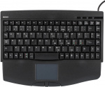 DELTACO minitangentbord med TouchPad, svart, USB (TB-5DSU)