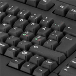 DELTACO Tangentbord med touchpad, SV, USB, svart (TB-106U)