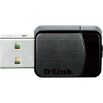 D-Link Mini adapter AC580, nätverksadapter, USB , 802.11n/g/ac, svart (DWA-171)