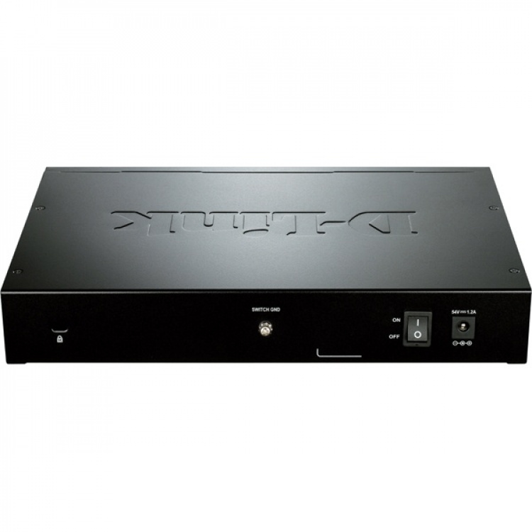 D-Link 8-port 10/100/1000 Gigabit PoE Smart Switch (DGS-1210-08P)