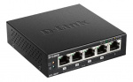 D-Link 5-Port Fast Ethernet PoE Desktop Switch (DES-1005P)