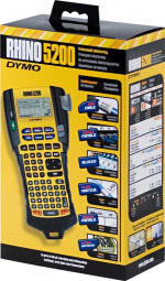 DYMO RhinoPRO 5200 märkmaskin, handhållen, gul/svart (S0841480)