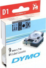 DYMO D1 märktejp standard 9mm, svart på blått, 7m rulle (40916) DYMO D1 märktejp standard 9mm, svart på blått, 7m rulle (40916)