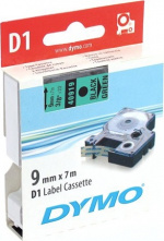 DYMO D1 märktejp standard 9mm, svart på grönt, 7m rulle (40919) DYMO D1 märktejp standard 9mm, svart på grönt, 7m rulle (40919)