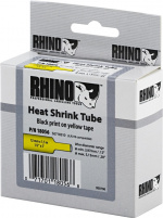 DYMO RhinoPRO märkbar krympslang 12mm, svart på gult, 1.5m rulle (18056) DYMO RhinoPRO märkbar krympslang 12mm, svart på gult, 1.5m rulle (18056)