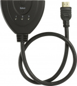 DELTACO HDMI Pigtail Switch, auto/manu HDMI-switch, tre till en, sv (HDMI-7001) DELTACO HDMI Pigtail Switch, auto/manu HDMI-switch, tre till en, sv (HDMI-7001)
