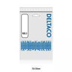 DELTACO USB-adapter Typ A ho - Typ Mini-B ha, svart (USB-72)