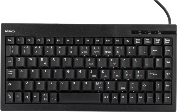 Minitangentbord med USB-anslutning (TB-5V)