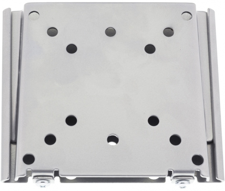 DELTACO väggfäste för LCD/Plasma, max 30kg VESA 75 & 100mm snabbfäste (ARM-410)