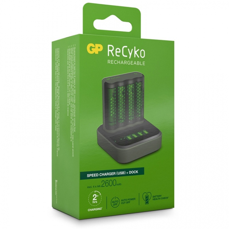 GP ReCyko 1st M451 Laddare USB do