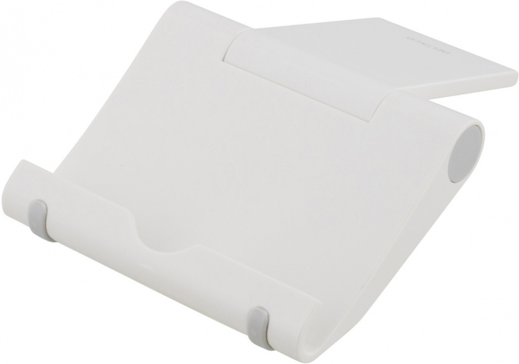 DELTACO foldable pad stand, White plastic (ARM-430)