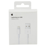 Apple Lightning kabel, USB till Lightning, 2m, vit, MD819ZM/A (Blister)