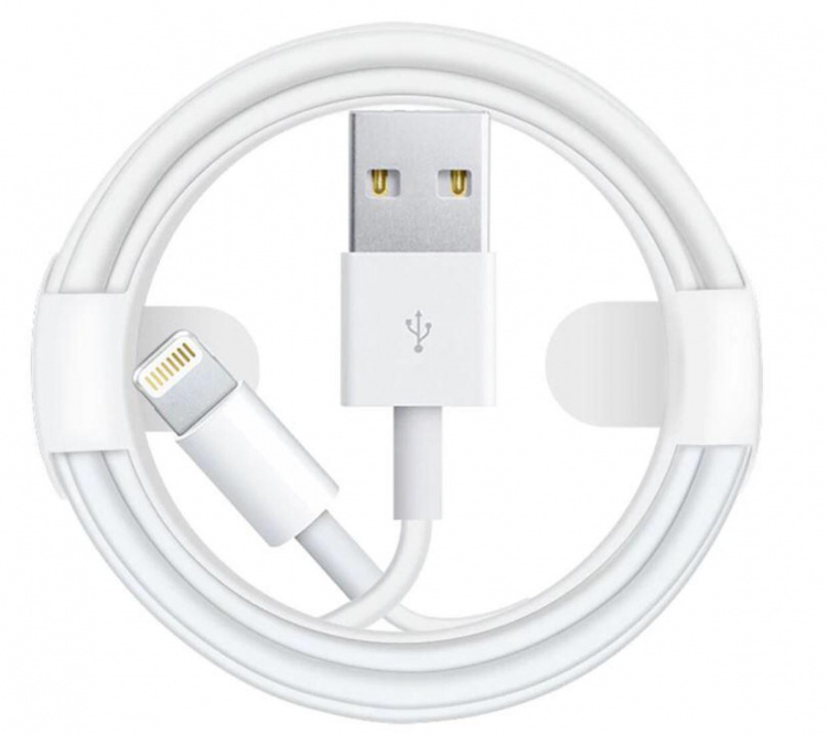 Apple Lightning kabel, USB till Lightning, 2m, vit, MD819ZM/A (Blister)
