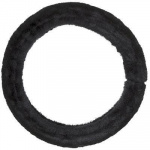 Fluffig rattmuff, svart, universell Fluffig rattmuff, svart, universell