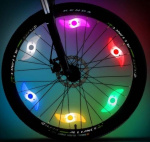 Ekerbelysning till cykel, 1-pack, Röd