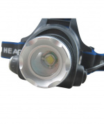 Pannlampa T6 LED, Zoom, 650lm