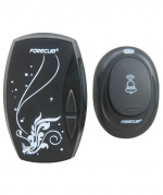 Trådlös dörrklocka, 230V, 100m