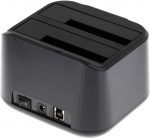 DELTACO USB 3.0 dockningsstation med kloning (MAP-GD35U3)