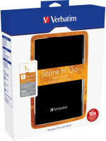 Verbatim extern hårddisk, 1TB, 2,5, USB 3.0, svart (53023)