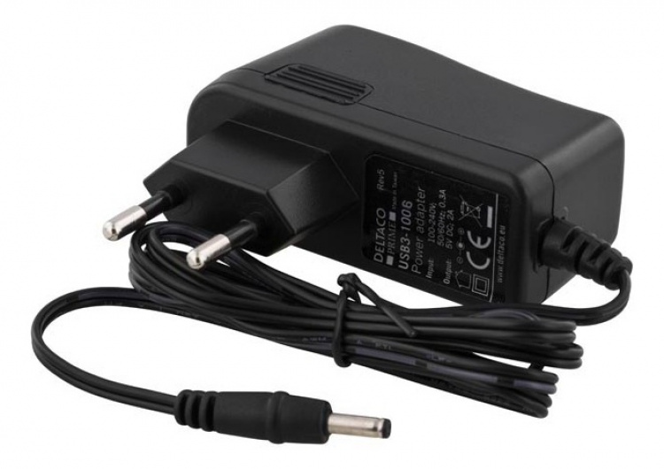 DELTACO PRIME aktiv USB 3.0-förlängningskabel, Typ A ha - ho, 10m, blå