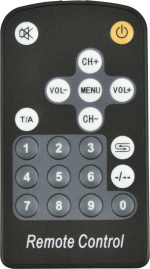 12 TFT-skärm med VGA-kontakt, fjärr, 12V (MV-1200)