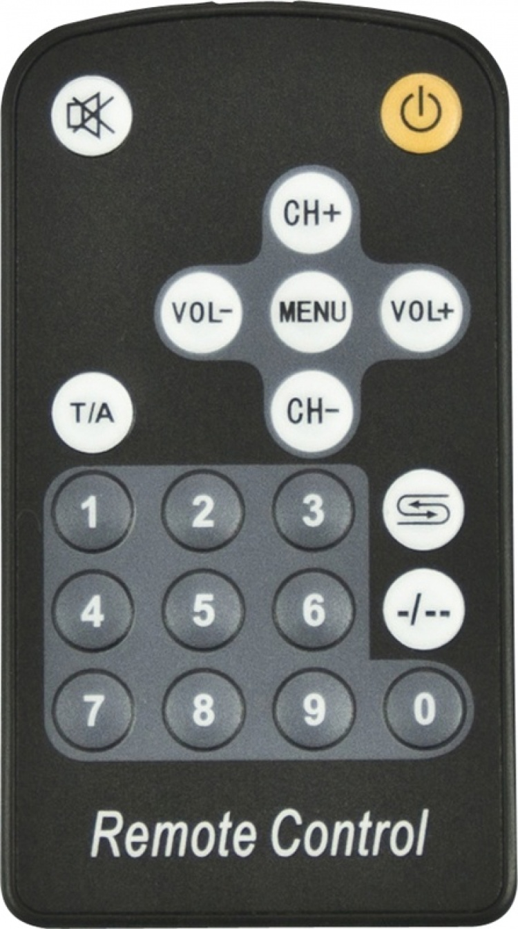 12 TFT-skärm med VGA-kontakt, fjärr, 12V (MV-1200)