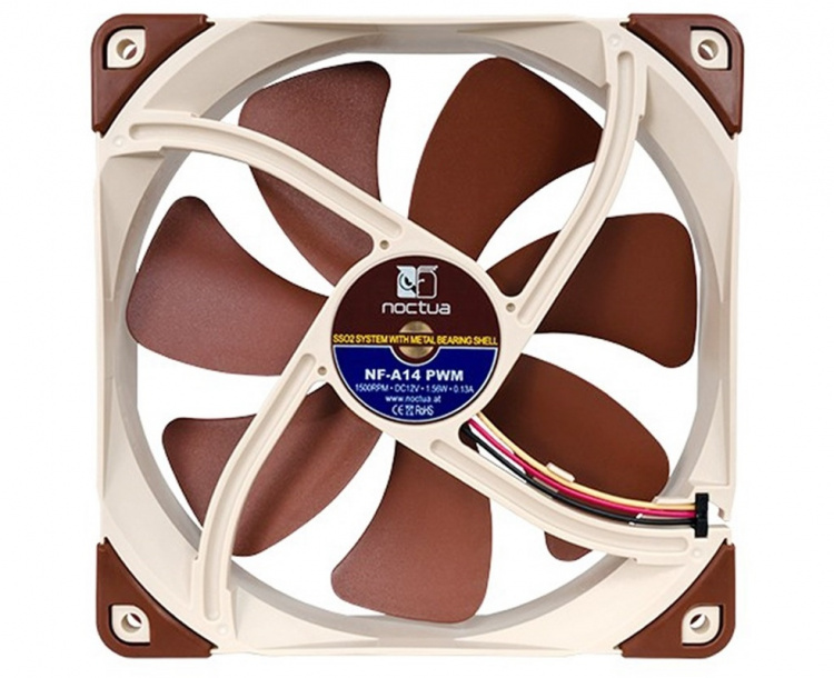 Noctua Chassifläkt 140mm, (NF-A14-PWM) Noctua Chassifläkt 140mm, (NF-A14-PWM)
