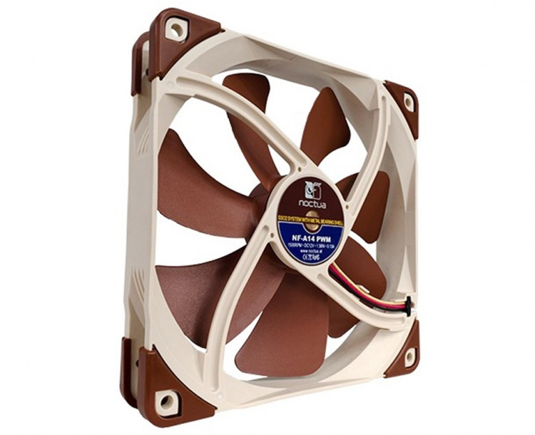 Noctua Chassifläkt 140mm, (NF-A14-PWM) Noctua Chassifläkt 140mm, (NF-A14-PWM)