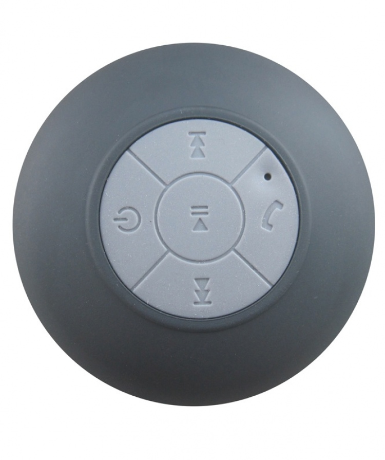 Vattentät Bluetooth-högtalare med sugpropp (Svart) Vattentät Bluetooth-högtalare med sugpropp (Svart)