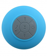 Vattentät Bluetooth-högtalare med sugpropp (Blå)