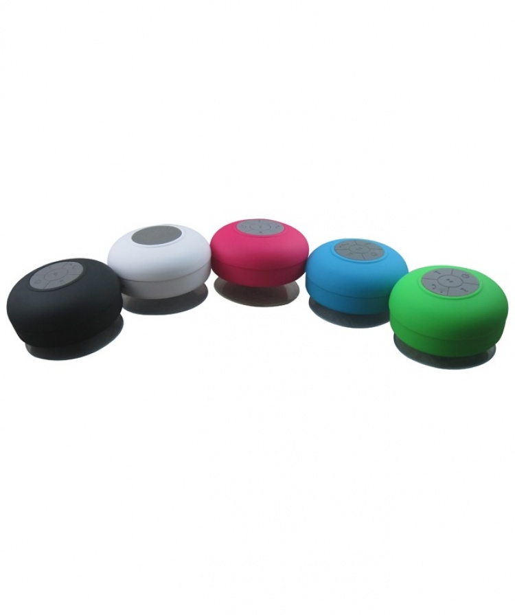 Vattentät Bluetooth-högtalare med sugpropp (Blå) Vattentät Bluetooth-högtalare med sugpropp (Blå)
