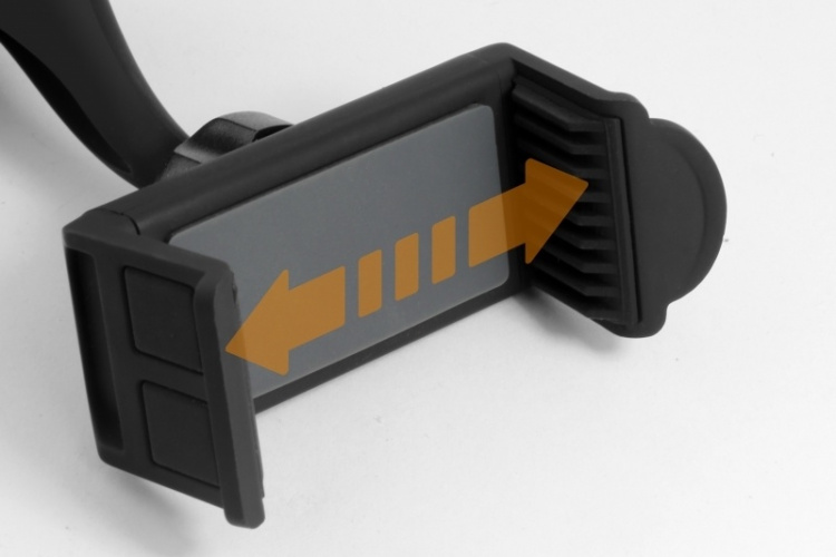 Technaxx Bilhållare för smartphones + Billaddare med 4x USB-port (TE08)