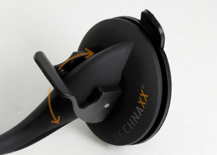 Technaxx Bilhållare för smartphones + Billaddare med 4x USB-port (TE08)